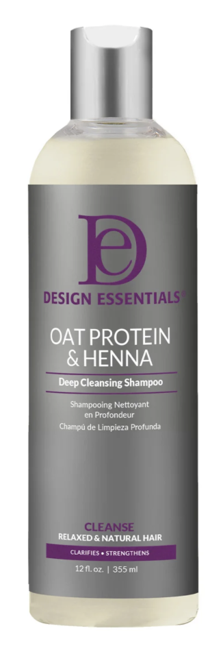 Design Essentials Oat Protein & Henna Deep Cleansing Shampoo
